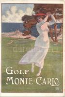 Golf de Monte-Carlo, sport advertisement s: Elio Ximenes