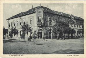 Kunszentmárton, Kőrös szálloda, kiadja Benke Boldizsár (EK)