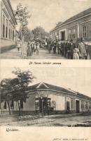 Újvidék, Novi Sad; Dr. Nemes Sándor laptulajdonos temetése, üzlet, Anitta kiadása / funeral, shop