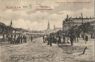 Újvidék, Novi Sad; Futtaki utca / street (vágott / cut)