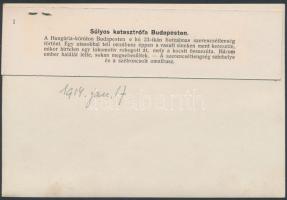 1914 Omnibusz és vonat balesete Budapesten a Hungária körúton Az Est feliratozott fotója, tűzésnyomm...