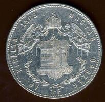 1869. K.B. 1Ft Ag "Angyalos" T:2/2-