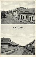 Tiszaújlak, Vylok; Fő út, Kolónia, Divald K. fia / main street, colony