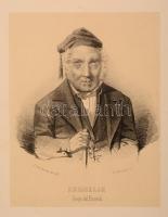 1852 Cornelio, Ciego del Escorial. (az Escorial vakja) népszerű spanyol alak könyomatos portréja nag...