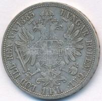 Ausztria 1885. 1Fl Ag "Ferenc József" T:2-
Austria 1885. 1 Florin Ag "Franz Joseph&q...