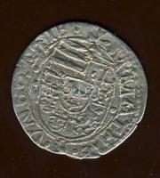 I.Mátyás 1448-90. Denár Ag ÉH 567e T:2/3