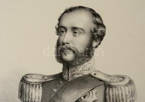 cca 1850 György herceg, Cambridge 2. grófja, (1819-1904) a brit seregek hadvezére a krími háborúban....