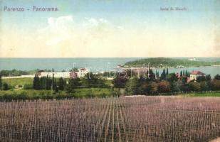 Porec, Parenzo; Isola S. Nicoló / general view, island (Rb)