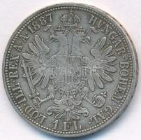 Ausztria 1887. 1Fl Ag "Ferenc József" T:2,2- patina
Austria 1887. 1 Florin Ag "Franz...