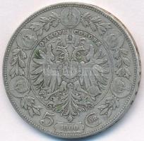 Ausztria 1900. 5K Ag "Ferenc József" T:2-,3 karcolás, kis patina
Austria 1900. 5 Corona A...