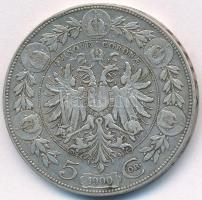 Ausztria 1900. 5K Ag "Ferenc József" T:2- kis patina, kis ph.
Austria 1900. 5 Corona Ag &...
