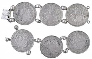 1846B 20kr Ag + 1847B 20kr Ag + 1848B 20kr Ag (2x) + 1848KB 20kr Ag "V. Ferdinánd" (2x) ka...