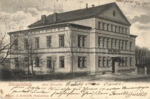 Kamenicky Senov, Steinschönau; Hotel Mercantile, Verlag A. Kowarsch