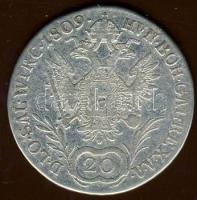Ausztria 1809.A 20 Kr Ag  I. Ferenc T:3