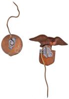 DN "Ferencváros" zománcozott fém kitűző + DN "Ferencvárosi Torna Club 1899 - Budapest...