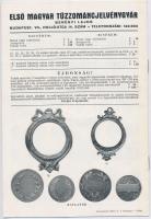 1937. "Első Magyar Tűzzománc-jelvénygyár" Berényi Lajos (Budapest Holló utca 14.); verseny...