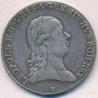 Osztrák Németalföld 1792H Koronatallér Ag "II. Lipót" Günzburg (29,14g) T:2-,3 perem sérült, valószínűleg foglalatban volt Austrian Netherlands 1792H Kronenthaler Ag "Leopold II" Günzburg (29,14g) C:VF,F the edge is damaged, socket mark probably