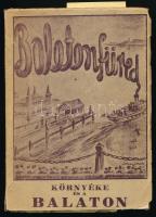 Iván József szerk. Balatonfüred környéke és a Balaton. Iglói János nyomdája, Balatonfüred, 1935. Számos képpel és térkép melléklettel; enyhén viseltes papírborító Járosy László grafikájával, 144 p.