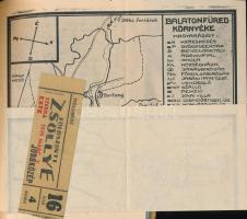 Iván József szerk. Balatonfüred környéke és a Balaton. Iglói János nyomdája, Balatonfüred, 1935. Szá...