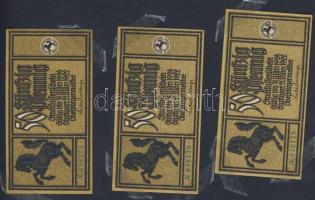 Német Birodalom/Weimari Köztársaság 1920-as évek 100klf bankjegy, sok szükségpénzzel + bélyegek + él...