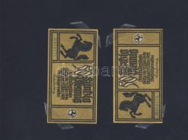 Német Birodalom/Weimari Köztársaság 1920-as évek 100klf bankjegy, sok szükségpénzzel + bélyegek + él...