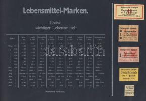 Német Birodalom/Weimari Köztársaság 1920-as évek 100klf bankjegy, sok szükségpénzzel + bélyegek + él...