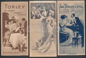 9 db Törley számolócédula