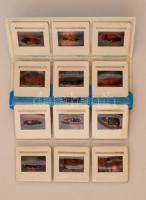 Keszthely, Balaton, Hévíz, 12 db idegenforgalmi célú diakocka, saját csomagolásában