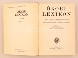 Ókori Lexikon I-IV. Szerk.: Dr. Pecz Vilmos. Tudománytár. Budapest, 1984, Könyvértékesítő Vállalat. ...