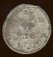 1709. Poltúra Ag I. József T:3-4+ lapkavég