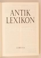 Antik lexikon. Szerk.: Szepes Erika. Budapest, 1993, Corvina. Kiadói műbőr kötés, szövegközti illusz...
