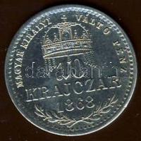 1868. K.B. 10kr Ag T:2-
