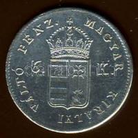 1848. N.B. 6kr Ag T:2+