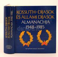 Kossuth-díjasok és Állami Díjasok almanachja 1948-1985. Budapest, 1988, Akadémiai Kiadó. Kiadói kartonált papírkötés, szövegközti fekete-fehér fotókkal.