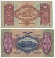1930. 100P + 1932. 50P + 1936. 10P + 1941. 20P mindegyik hamis "Városi Pártvezető Sopron" ...