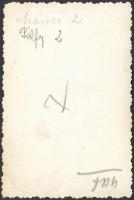 cca 1950-1956 Fővárosi I/11 sütőüzem Szent István krt., május 1-jei felvonulás, hátulján feliratozva...