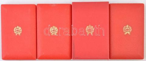 1965. "Szolgálati Érdemérem - A Haza Fegyveres Szolgálatában" 15, 20, 25 és 30 év után zom...