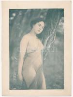 10 db erotikus fotó, nagy részük kartonra ragasztva, különböző méretben