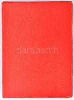 DN "Törzsgárda" Br emlékplakett tokban (79x33mm) T:2