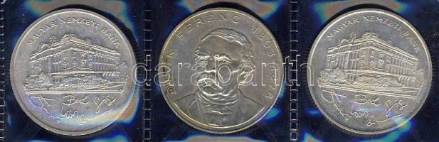 1992-93-94. 200Ft Ag 3 klf "Deák + MNB" T: BU