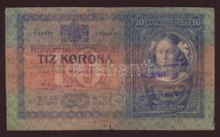 1904. 10K "Prebitjegovano..Rumi" horvát nyelvű ellenbélyegzővel T:III+