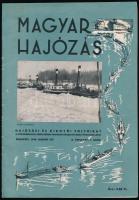 1948 Bp., A Magyar Hajózás című folyóirat II. évfolyamának 1. száma, képekkel illusztrált