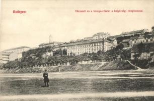 Budapest I. Vérmező, bástya, helyőrségi templom