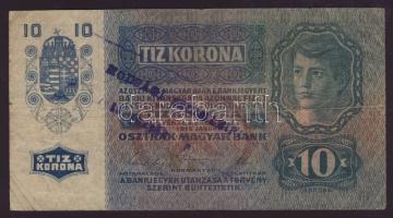 1915. 10K "Modsági szolgabíró.." ellenbélyegzővel T:II-/III