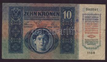 1915. 10K "Modsági szolgabíró.." ellenbélyegzővel T:II-/III