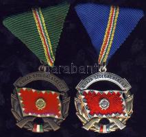 "A haza szolgálatáért" 2 klf Br+ezüst szalaggal zománcozott T:2