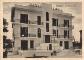 Senigallia, Albergo Savoia / hotel (small tear)