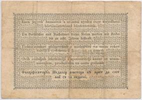 1848. 1Ft "Kossuth bankó" T:III-
Adamo G104