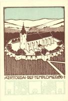 Torda, Turda; Újtordai Református templomerőd / Calvinist fortified church