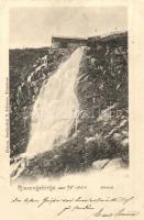 Krkonose, Riesengebirge; Elbefall / waterfall (EK)